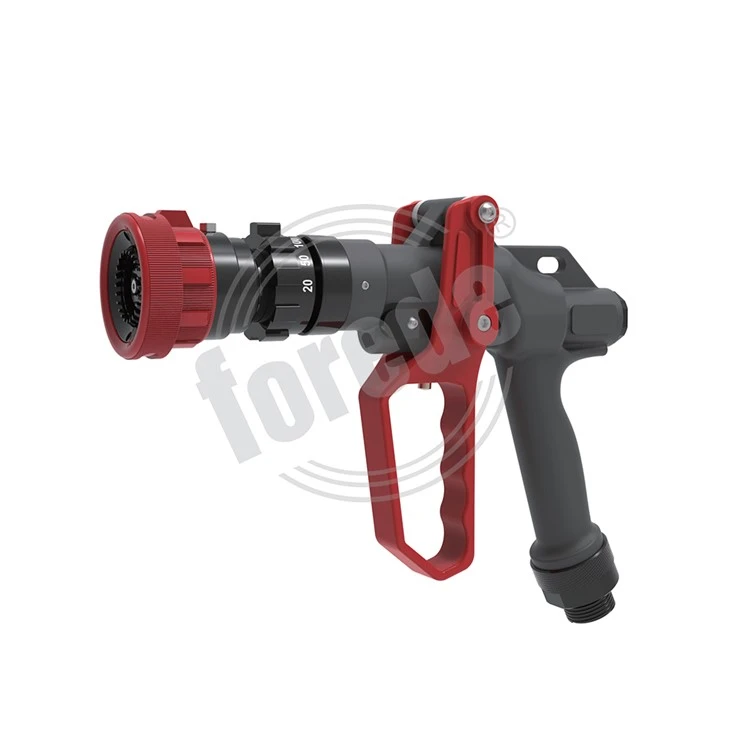 High Pressure Selectable Flow Fire Nozzle