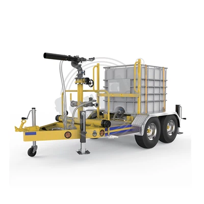 Mobile Foam Monitor Ua Npuas Ncauj Trailer